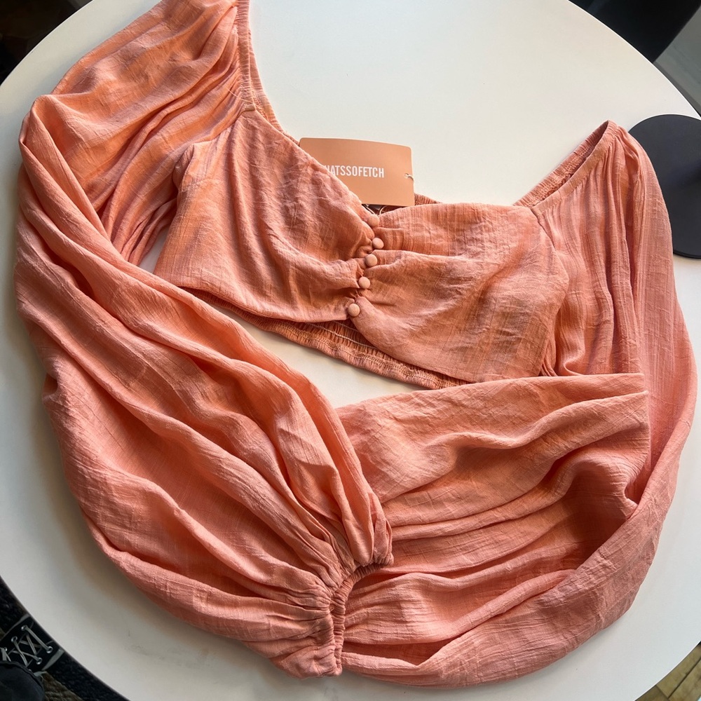 🍀3/$30 Thatssofetch long sleeve crop too